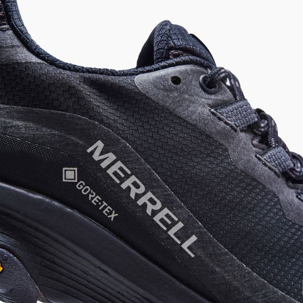 Merrell |  Moab Speed GORE-TEX®-Black/Asphalt