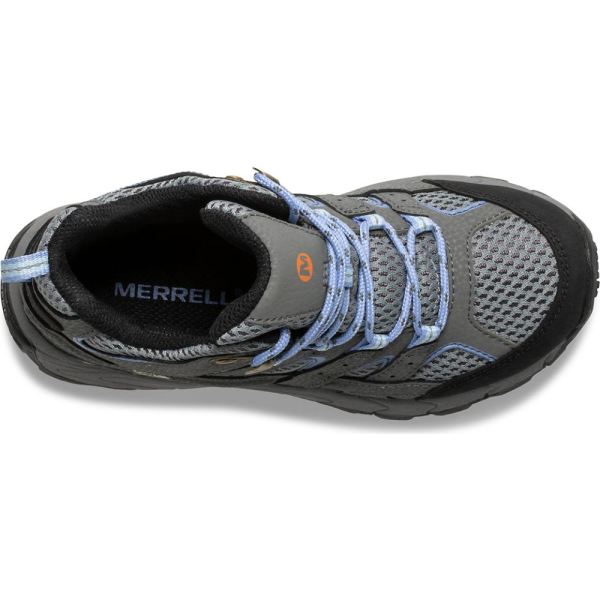 Merrell |  Moab 2 Mid Waterproof Boot-Grey/Periwinkle
