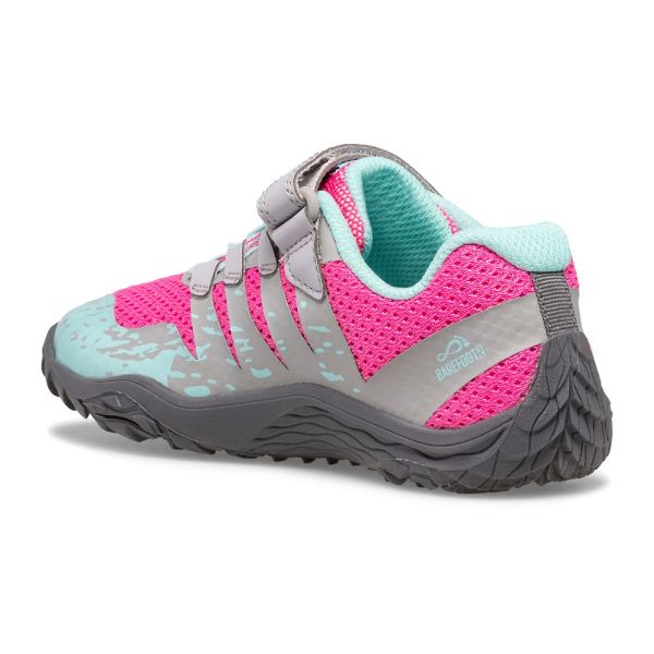 Merrell |  Trail Glove 5 A/C Shoe-Grey/Hot Pink/Turq