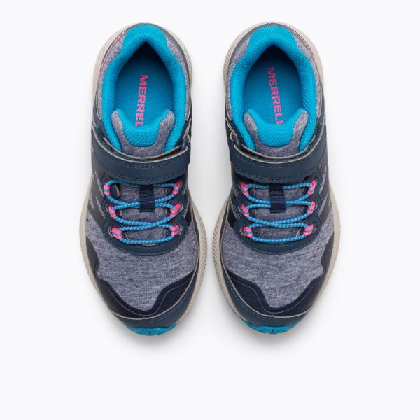 Merrell |  Nova 2 Sneaker-Navy/Heather/Turquoise