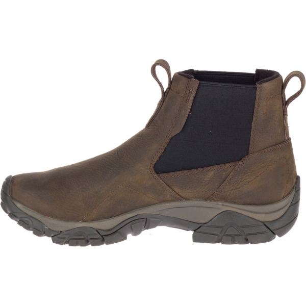 Merrell |  Moab Adventure Chelsea Polar Waterproof Wide Width-Brown