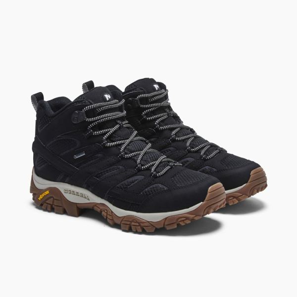 Merrell |  Moab 2 Mid GORE-TEX®-Black/Gum