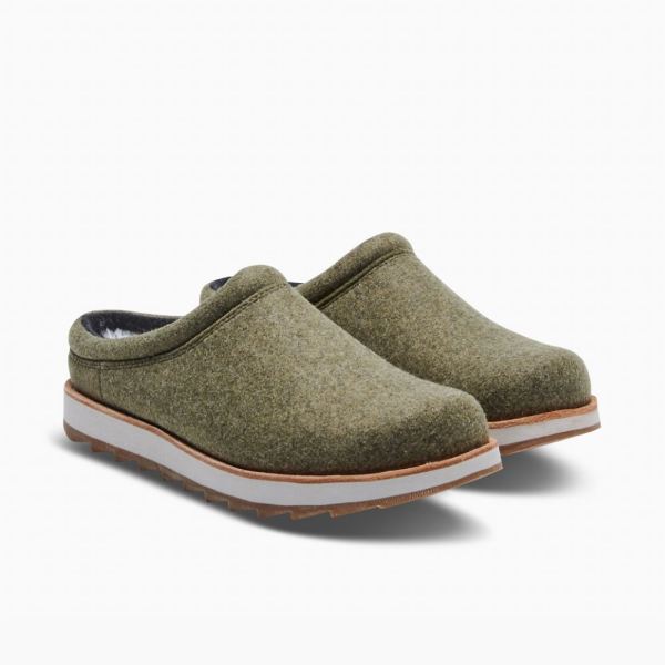 Merrell |  Juno Clog Wool-Olive