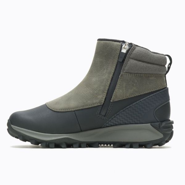 Merrell |  Thermo Kiruna Mid Zip Waterproof-Merrell Grey