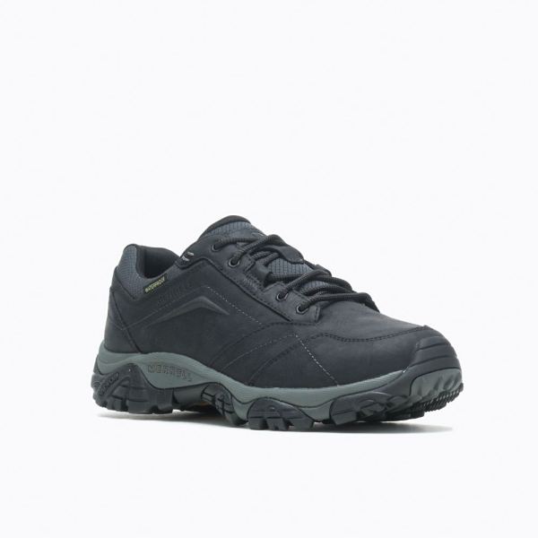 Merrell |  Moab Adventure Lace Waterproof Wide Width-Black