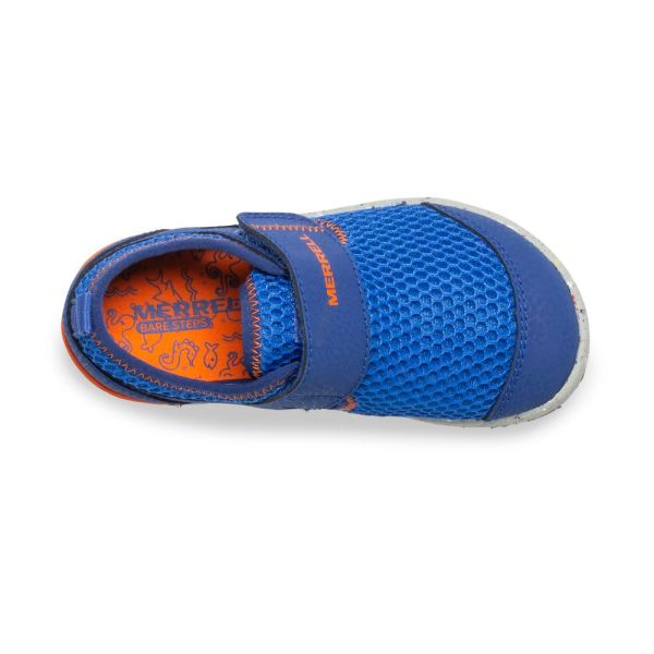 Merrell |  Bare Steps® H2O Sneaker-Blue/Orange