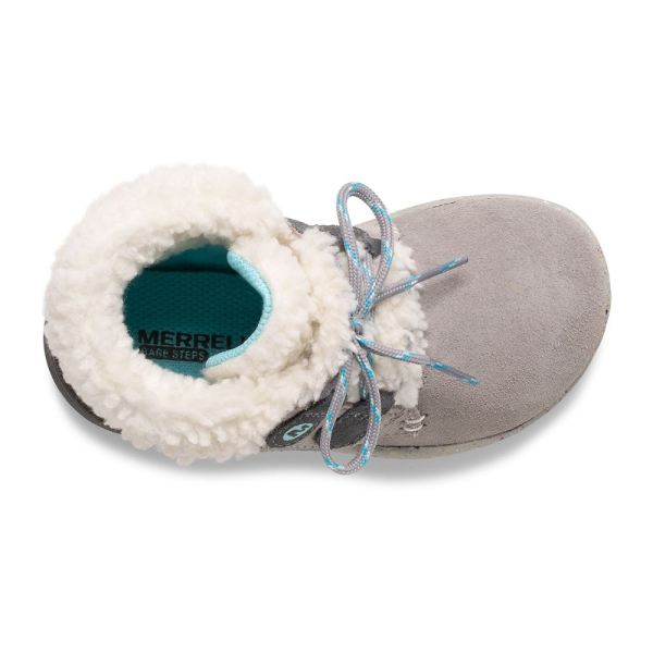 Merrell |  Bare Steps® Cocoa Jr. Boot-Grey/Turquoise