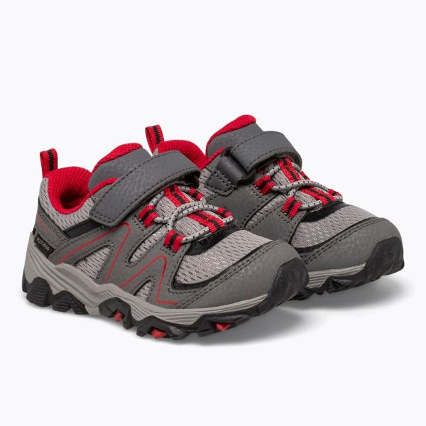 Merrell |  Trail Quest Jr.-Grey/Red/Black