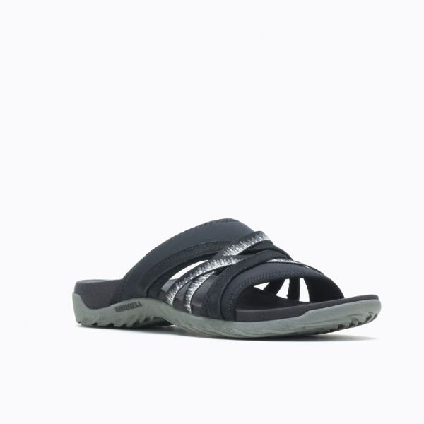 Merrell |  Terran 3 Cush Slide Wide Width-Black