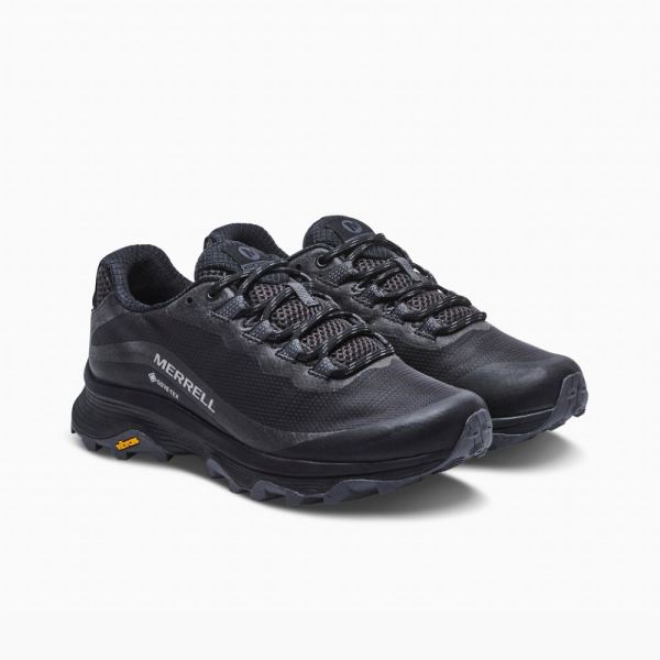 Merrell |  Moab Speed GORE-TEX®-Black/Asphalt