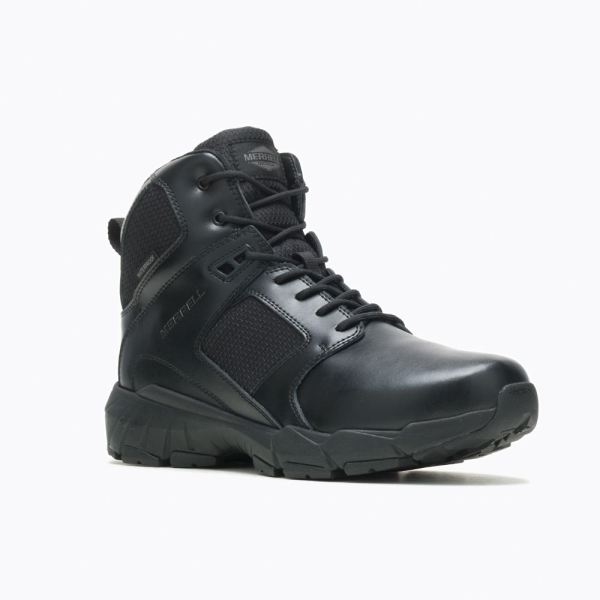 Merrell |  Fullbench Tactical Mid Waterproof-Black