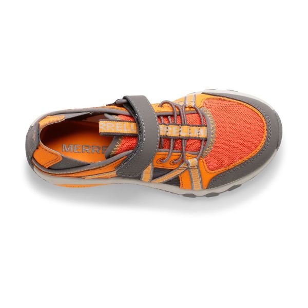 Merrell |  Hydro Free Roam Sandal-Grey/Orange