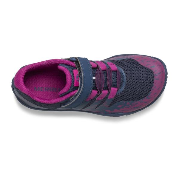Merrell |  Trail Glove 5 A/C Shoe-Navy/Fuchsia
