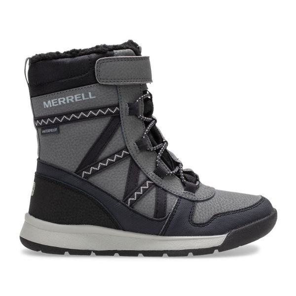 Merrell | Snow Crush 2.0 Waterproof Boot-Black/Grey