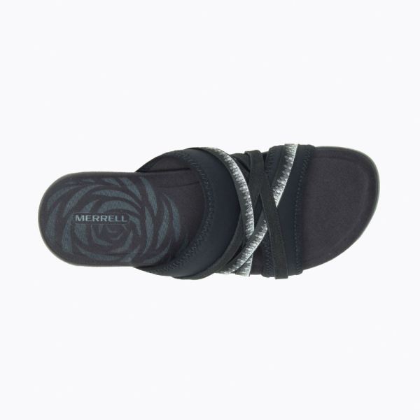 Merrell |  Terran 3 Cush Slide Wide Width-Black