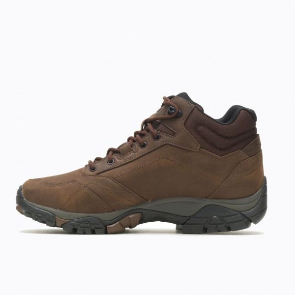 Merrell |  Moab Adventure Mid Waterproof Wide Width-Dark Earth