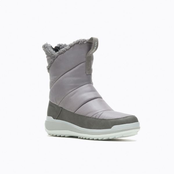 Merrell |  Snowcreek Sport Mid Zip Polar Waterproof-Charcoal