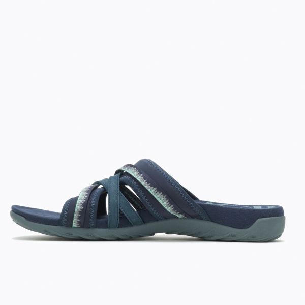 Merrell |  Terran 3 Cush Slide Wide Width-Navy