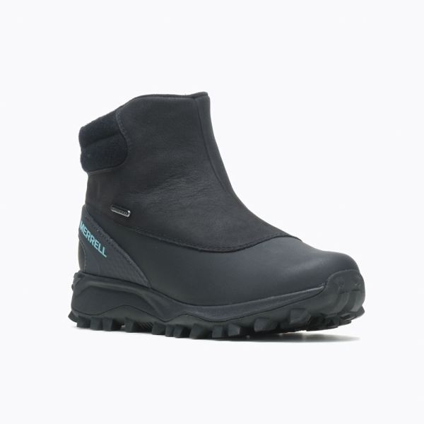 Merrell |  Thermo Kiruna Mid Zip Waterproof-Black/Canal