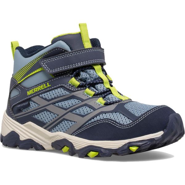 Merrell |  Moab FST Mid A/C Waterproof Boot-Navy/China Blue