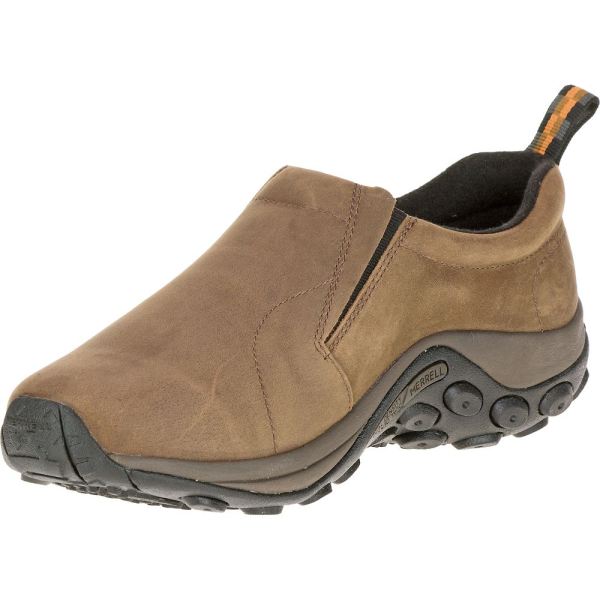 Merrell |  Jungle Moc Nubuck Wide Width-Brown Nubuck