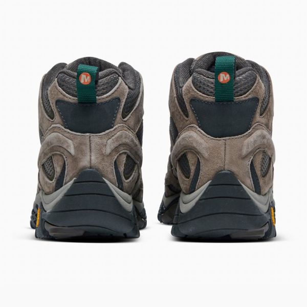 Merrell |  Moab 2 Mid Waterproof Wide Width-Boulder