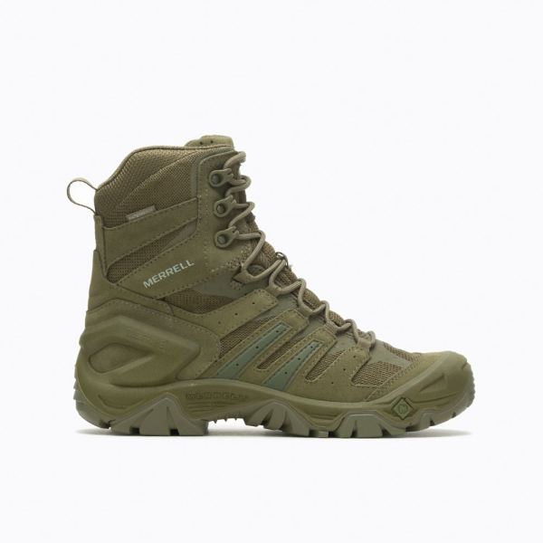 Merrell | Strongfield Tactical 8" Waterproof Boot-Sage Green