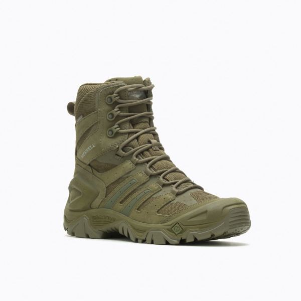 Merrell |  Strongfield Tactical 8" Waterproof Boot-Sage Green