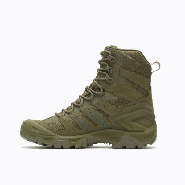 Merrell |  Strongfield Tactical 8" Waterproof Boot-Sage Green