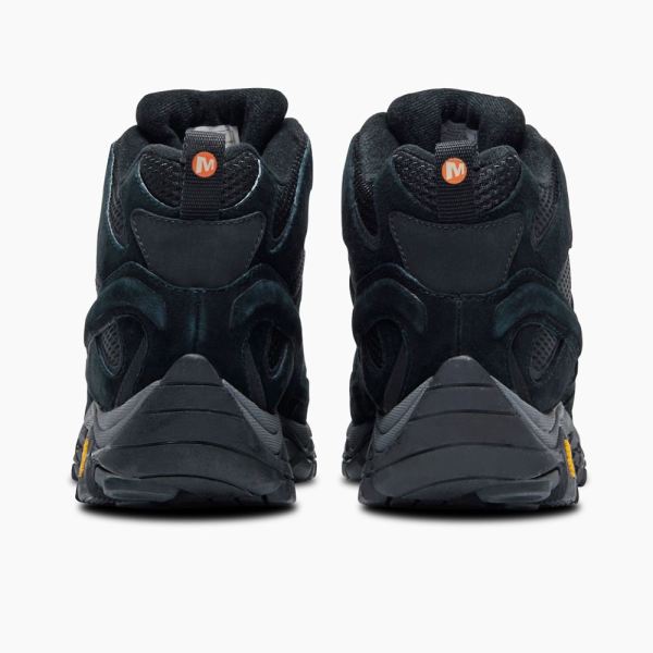 Merrell |  Moab 2 Mid Ventilator Wide Width-Black Night