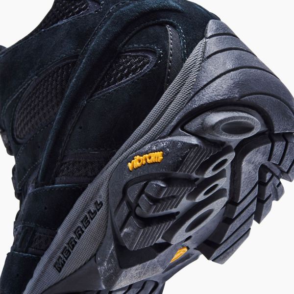 Merrell |  Moab 2 Mid Ventilator Wide Width-Black Night