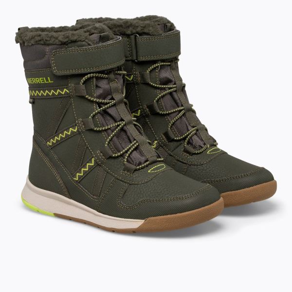 Merrell |  Snow Crush 2.0 Waterproof Boot-Olive/Lime