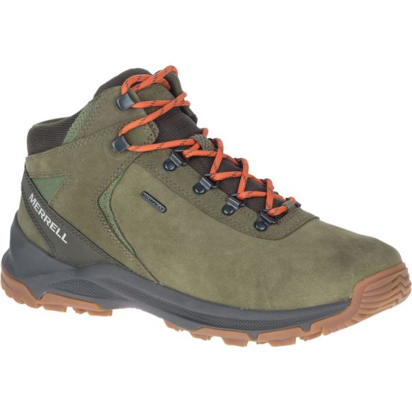 Merrell | Erie Mid Waterproof Wide Width-Olive