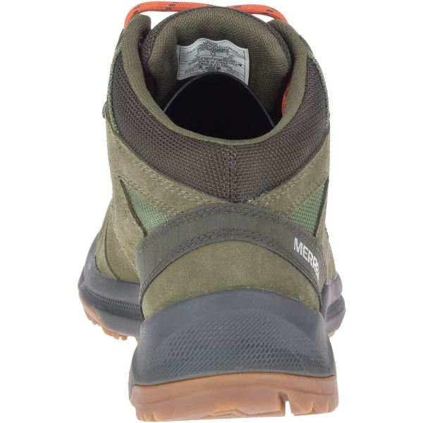 Merrell |  Erie Mid Waterproof Wide Width-Olive