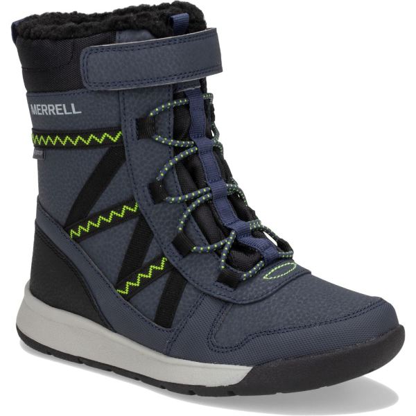 Merrell |  Snow Crush 2.0 Waterproof Boot-Navy/Lime