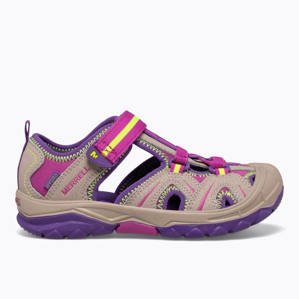 Merrell | Hydro Sandal-Tan/Purple