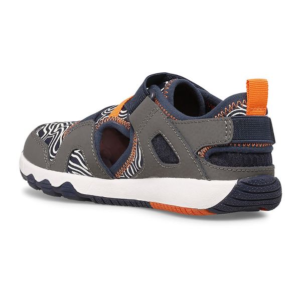 Merrell |  Hydro Free Roam Chroma Monarch Sandal-Grey/Navy