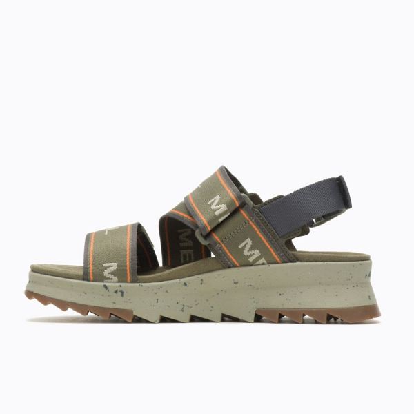 Merrell |  Alpine Cush Backstrap-Olive Logo