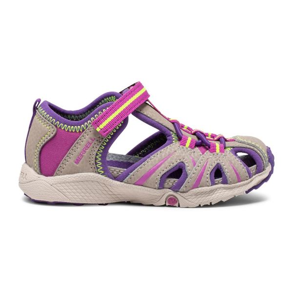 Merrell | Hydro Jr. Sandal-Tan/Purple