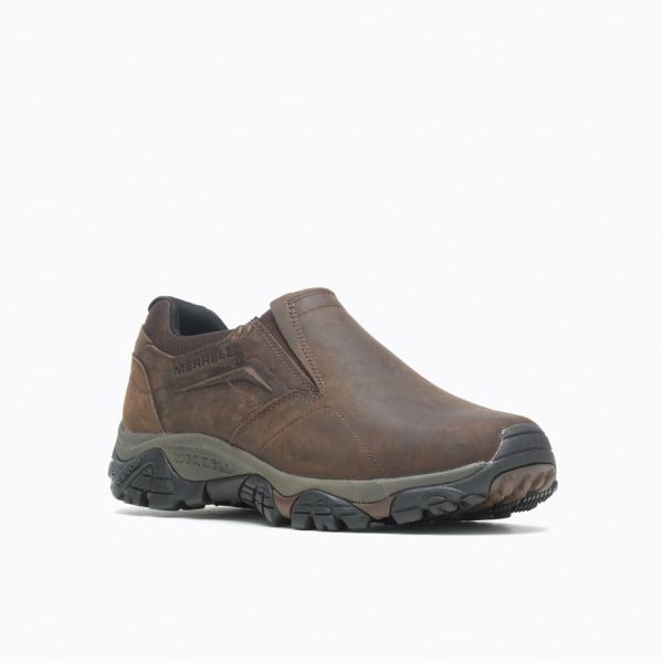 Merrell |  Moab Adventure Moc Wide Width-Dark Earth