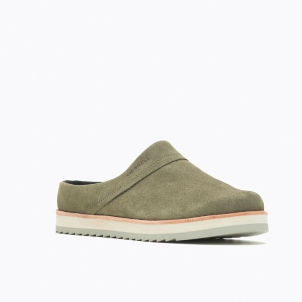 Merrell |  Juno Clog Suede-Olive