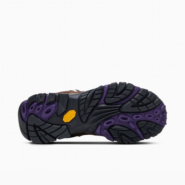 Merrell |  Moab 2 Mid Ventilator Wide Width-Bracken/Purple