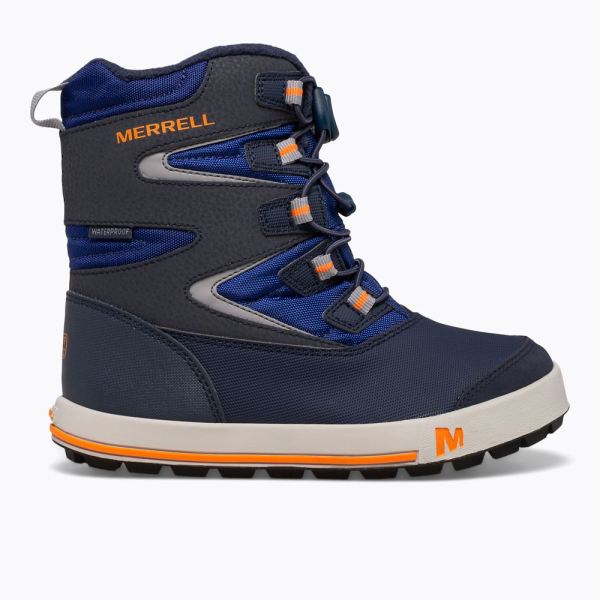 Merrell | Snow Bank 3.0 Boot-Navy/Cobalt/Orange