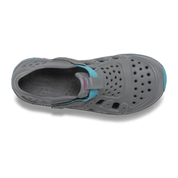 Merrell |  Hydro Canyon Sandal-Grey/Turquoise