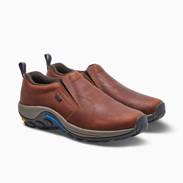 Merrell |  Jungle Moc Leather Waterproof Ice+-Merrell Oak