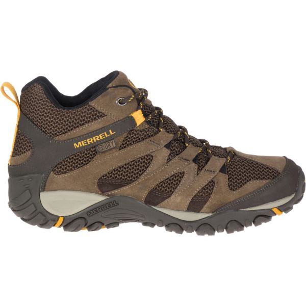 Merrell | Alverstone Mid Waterproof Wide Width-Merrell Stone