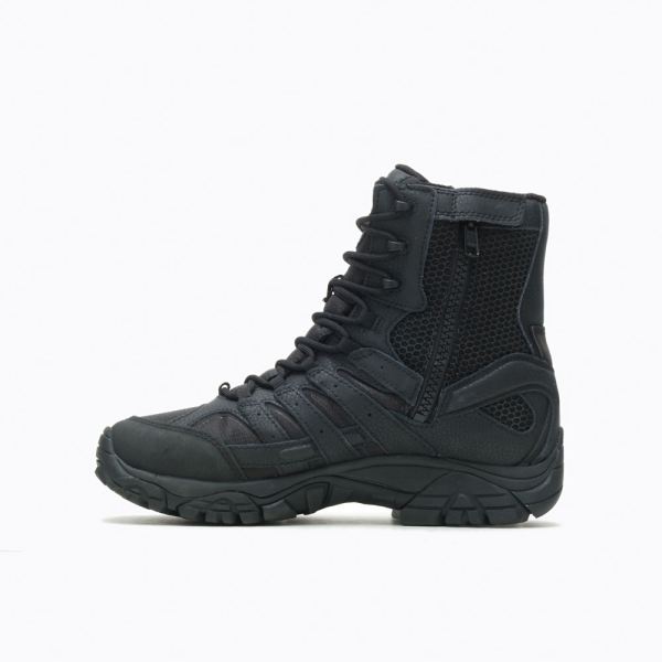 Merrell |  Moab 2 8" Tactical Waterproof Boot Wide Width-Black