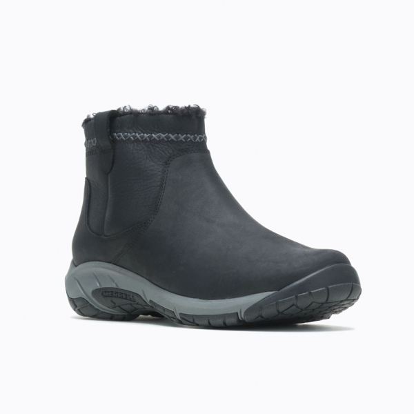 Merrell |  Encore 4 Bluff Zip Polar Waterproof-Black