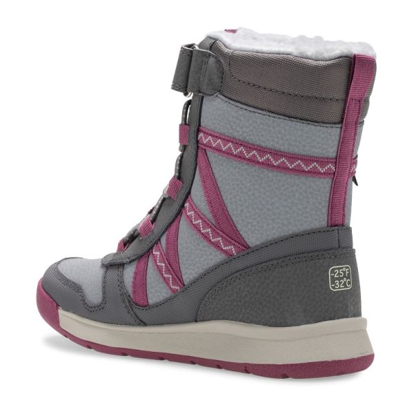 Merrell |  Snow Crush 2.0 Waterproof Boot-Grey/Berry