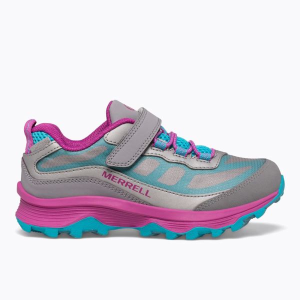 Merrell | Moab Speed Low A/C Waterproof-Grey/Silver/Turquoise